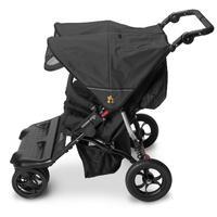 Out n About Little Nipper Double Pushchair in Jet Black
