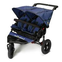 out n about nipper double v4 pushchair in royal navy