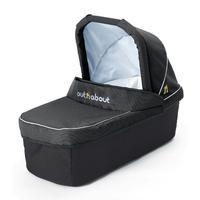 out n about nipper carrycot for double pushchair raven black