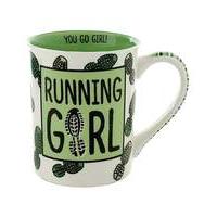 Our Name is Mud Running Girl Mug