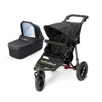 Out n About Nipper V4 With Carrycot Raven Black