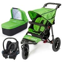 Out n About Nipper V4 Cabrio 3 in 1 Travel System Mojito Green