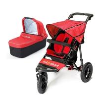 Out n About Nipper V4 With Carrycot Carnival Red