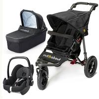 Out n About Nipper V4 Pebble 3 in 1 Travel System Raven Black