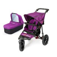 Out n About Nipper V4 With Carrycot Purple Punch