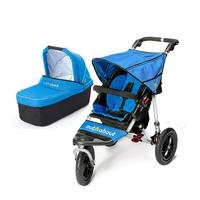 out n about nipper v4 with carrycot lagoon blue