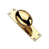 Outside Knob for Espagnolette Bolt Brass