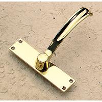 outside lever for espagnolette bolt brass