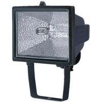 Outdoor floodlight HV halogen 400 W R7s Brennenstuhl H500 Black