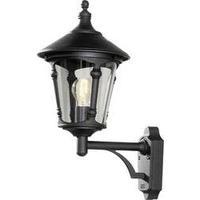 Outdoor wall light Energy-saving bulb, LED E27 100 W Konstsmide Virgo 571-750 Black
