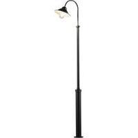 Outdoor free standing light Energy-saving bulb, LED E27 60 W Konstsmide Vega 560-750 Black