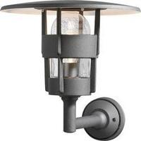 Outdoor wall light Energy-saving bulb, LED E27 60 W Konstsmide Freja 522-750 Black