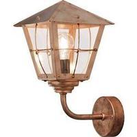 Outdoor wall light Energy-saving bulb, LED E27 60 W Konstsmide Fenix 438-900 Copper