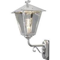 Outdoor wall light Energy-saving bulb, LED E27 100 W Konstsmide Benu 434-320 Steel