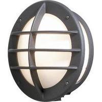Outdoor wall light Energy-saving bulb, LED E27 60 W Konstsmide Oden 516-752 Black