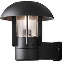 Outdoor wall light Energy-saving bulb, LED E27 60 W Konstsmide Heimdal 404-750 Black