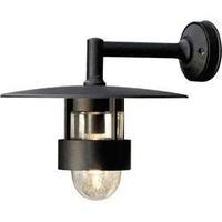 Outdoor wall light Energy-saving bulb, LED E27 60 W Konstsmide Freja 504-750 Black