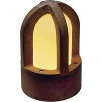 Outdoor free standing light Energy-saving bulb E14 40 W SLV Rusty Cone 229430 Iron (rusty)