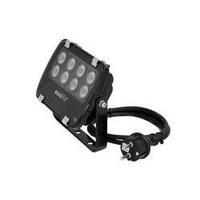 Outdoor LED spotlight Eurolite LED IP FL-8 grün 60° No. of LEDs: 8 x 1 W