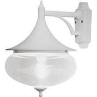 Outdoor wall light Energy-saving bulb, LED E27 100 W Konstsmide Libra 581-250 White