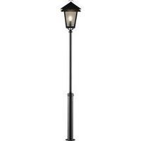Outdoor free standing light Energy-saving bulb, LED E27 100 W Konstsmide Benu 437-750 Black