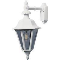 Outdoor wall light Energy-saving bulb, LED E27 60 W Konstsmide Pallas 483-250 White