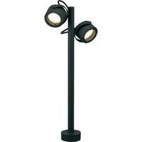 Outdoor free standing light Energy-saving bulb GX53 9 W SLV SITRA 360 231505 Anthracite