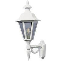 Outdoor wall light Energy-saving bulb, LED E27 60 W Konstsmide Pallas 481-250 White