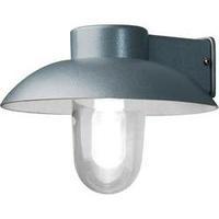 Outdoor wall light Energy-saving bulb, LED E27 60 W Konstsmide Mani 415-310 Silver