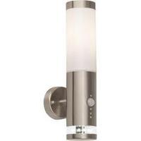 Outdoor wall light (+ motion detector) HV halogen E27 60 W Brilliant Bole G96131/82 Stainless steel