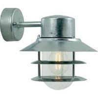Outdoor wall light Energy-saving bulb, LED E27 60 W Nordlux Blokhus 25051031 Steel