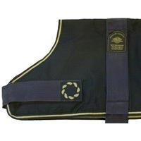 outhwaite padded dog coat 16 inch navy blue