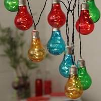 Outdoor LED string lights Party Balls - colourful
