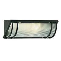 outdoor and porch wall light aluminium in black