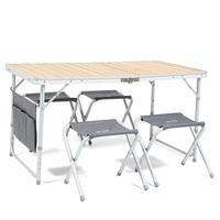 Outwell Marilla Picnic Table Set, Grey/Brown
