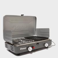 Outwell Jimbu Portable Gas Stove and Grill, Grey