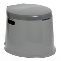 Outwell 7L Portable Toilet - Grey, Grey