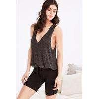 out from under cosy muscle tank top black