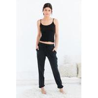 Out From Under Jersey Joggers, BLACK