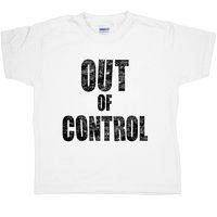 Out Of Control Kids T Shirt