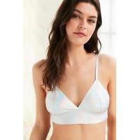 Out From Under Metallic Adelina Fusion Triangle Bra, SILVER