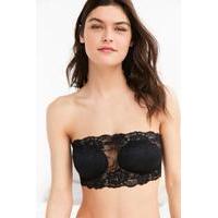 Out From Under Lilli Lace Bandeau Bra, BLACK