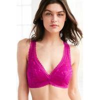 out from under luna lace racerback bralette purple