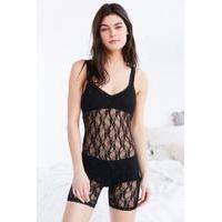 Out From Under Yours Only Lace Playsuit, BLACK