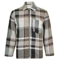 our legacy tech blouson linen check shirt