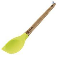 outwell bamboo spoon green colour green