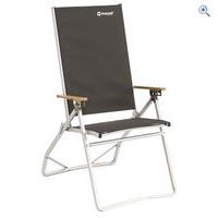 Outwell Plumas High Back Chair - Colour: Black