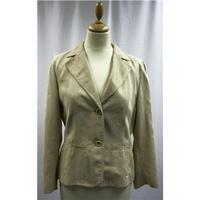 Oui - Size 12 - Beige - Jacket