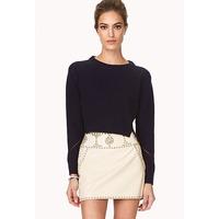 Out West Studded Mini Skirt