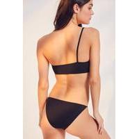 out from under strappy side bikini bottoms black